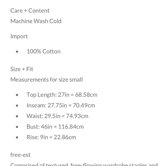 NWT Free People Co-ord set in Stone- size LARGE - Picture 6 of 6